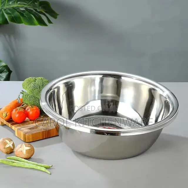 60 Cm Stainless Steel Bowl Basin / Stainless Steel Mixing Bowl