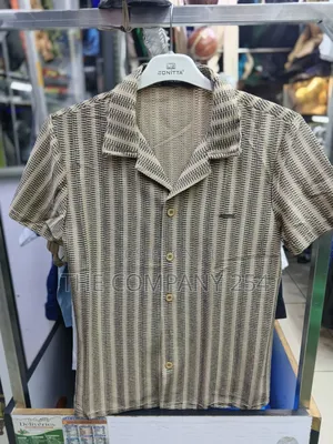 Quality Casual Men Cuban Knitted Collar Shorts Available