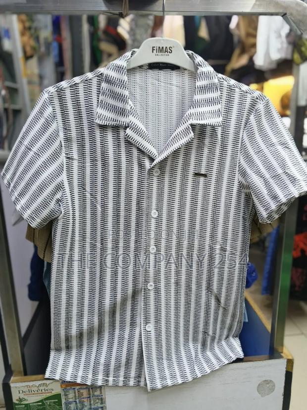 Quality Casual Men Cuban Knitted Collar Shorts Available - thumbnail 6