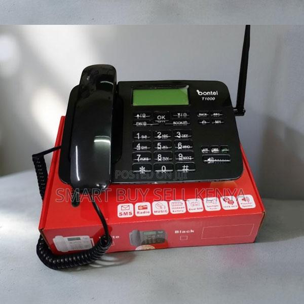 Bontel T1000 GSM Landline Cost Effective Inexpensive Desktop Phone