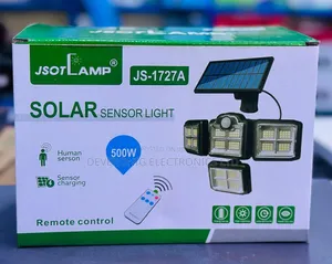 *500watts Four Head Solar Sensor Light