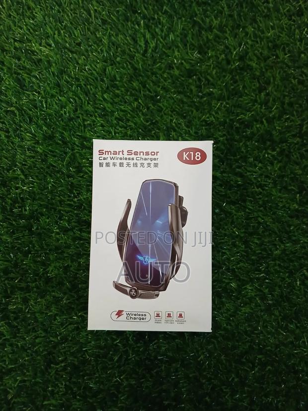 Smart Sensor Wireless Car Charger Phone Holder Fast Charging Mount