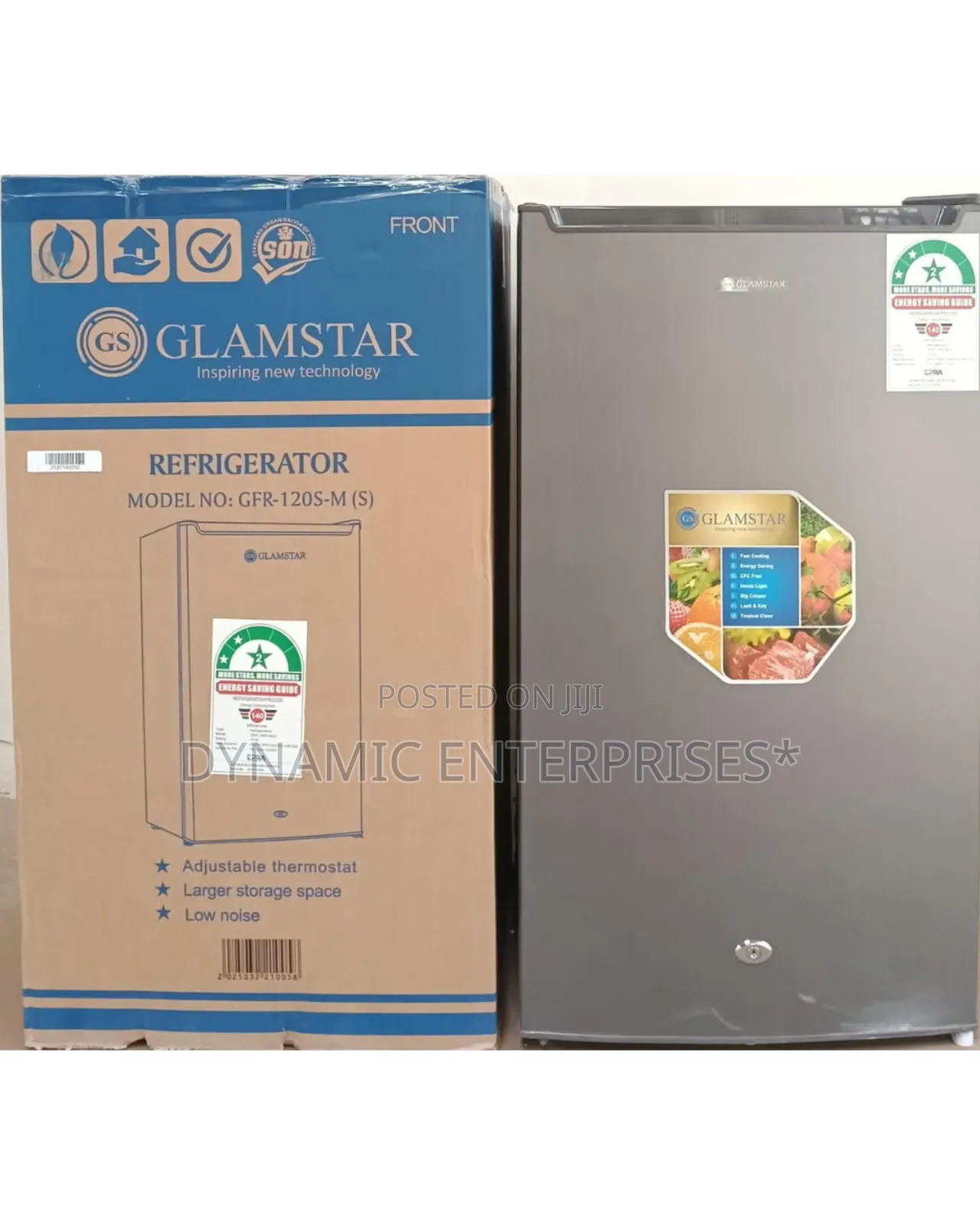 Glamstar Single Door Fridge 90litres