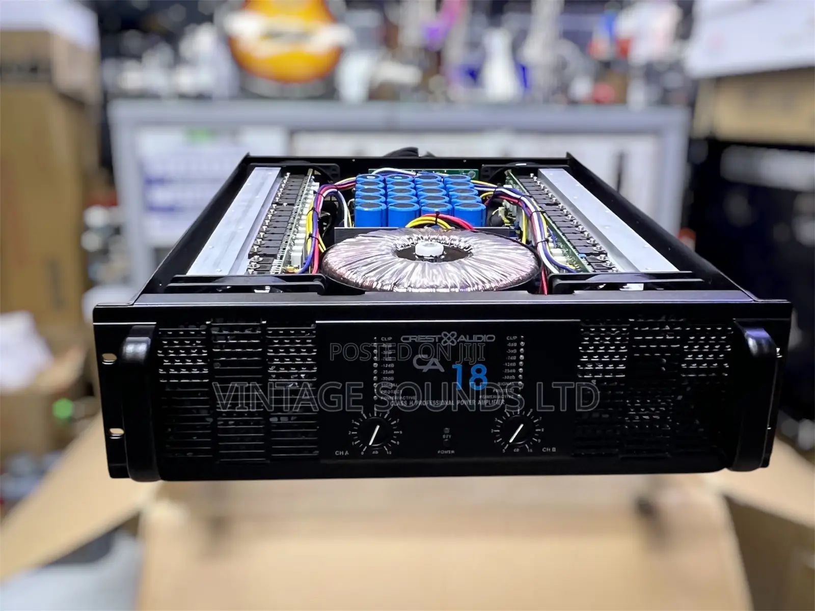 Ca18 Professional Amplifier: Heavy-Duty Performance for Live Sound