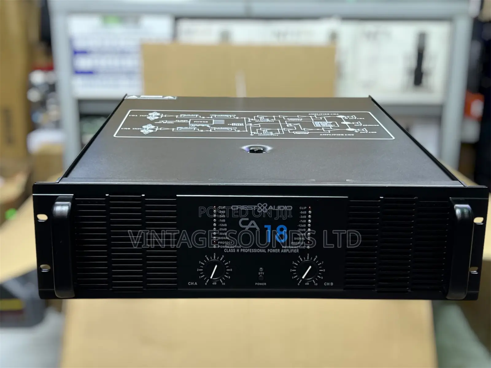 Ca18 Professional Amplifier: Heavy-Duty Performance for Live Sound