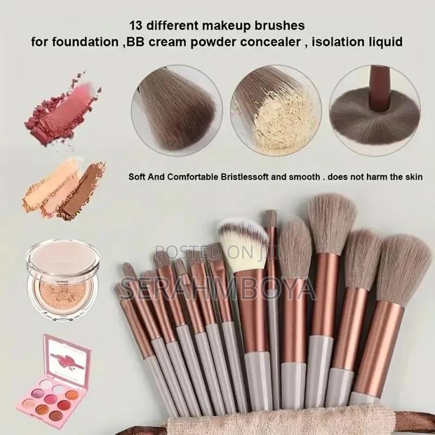 Makeup Brush Set 13 PCS - thumbnail 4