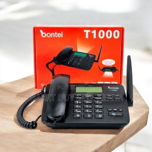 Bontel T1000 GSM Fixed Landline Low Maintenance Desktop Phone