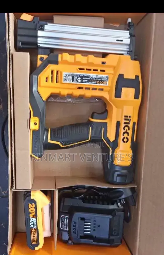 Powerful Ingco Cordless Nail Gun