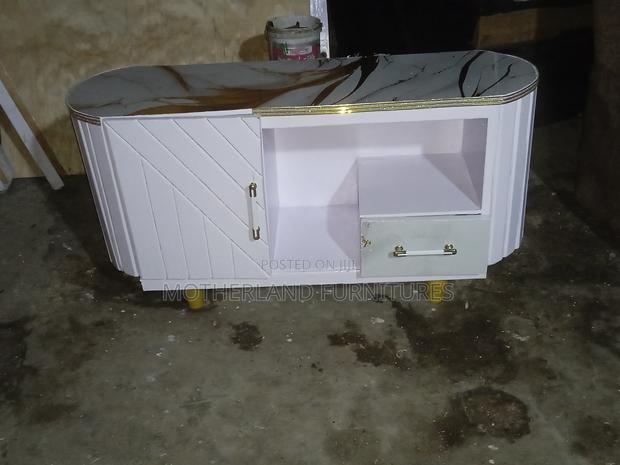 White Marble Tv Stand