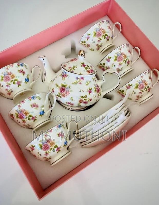 13 PCS Bone China Tea Gift  Set*