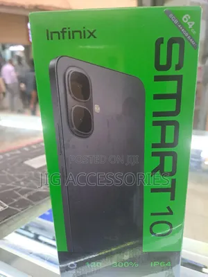 New Infinix Smart 10 128 GB Silver