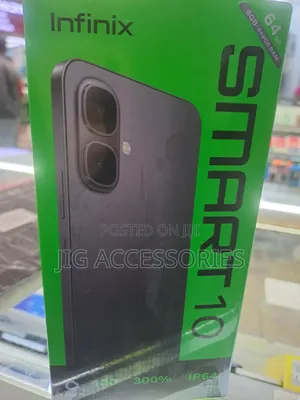 New Infinix Smart 10 128 GB Silver