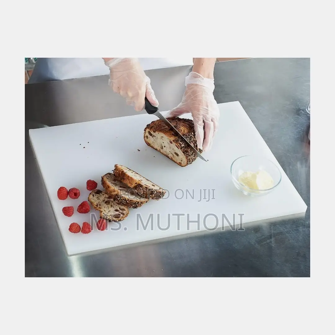 White Commercial Chopping Board (45 X 30 X 2 Cm )