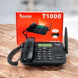Bontel T1000 GSM Landline High Durability Long Lasting Desktop Phone