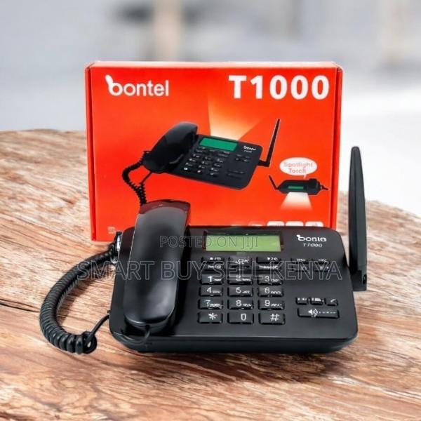 Bontel T1000 GSM Landline High Durability Long Lasting Desktop Phone