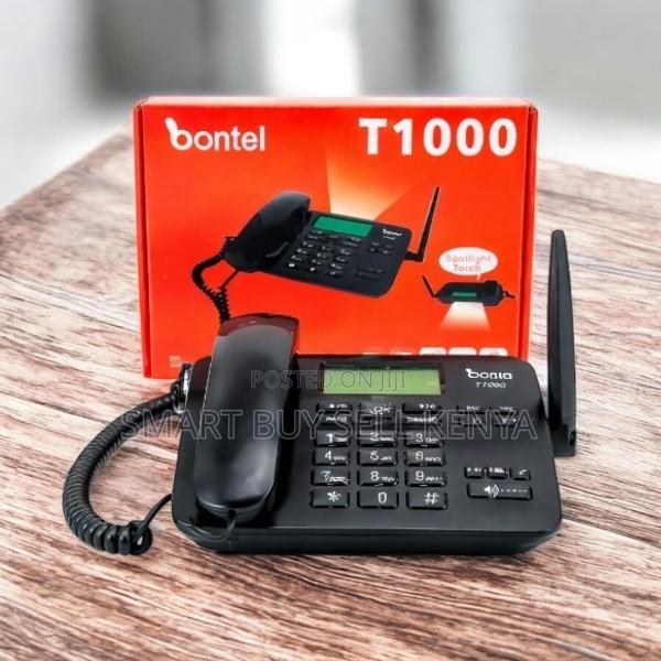 Bontel T1000 GSM Fixed Landline Stable Connection Desktop Phone