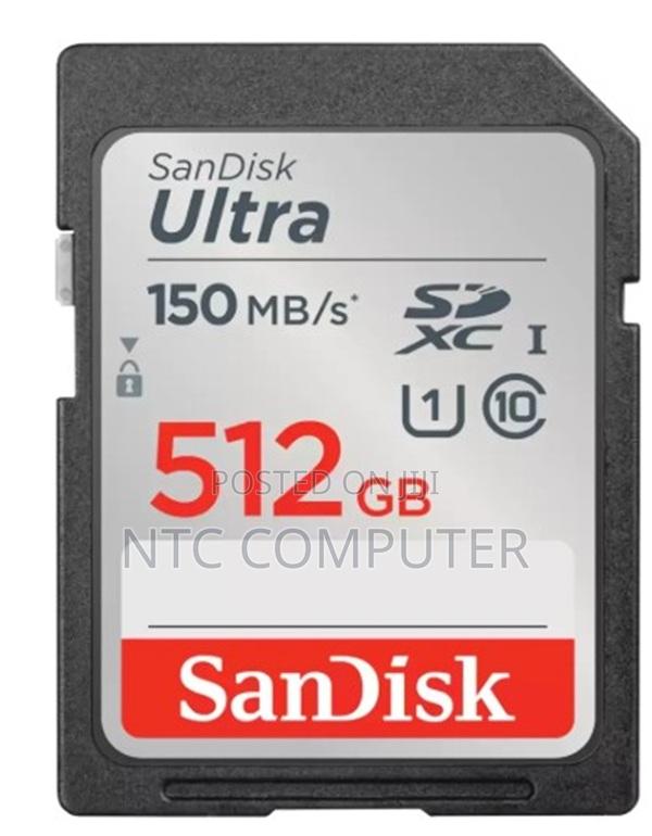 Sandisk Ultra Sd Card 150mb/S 512gb Uhs Card