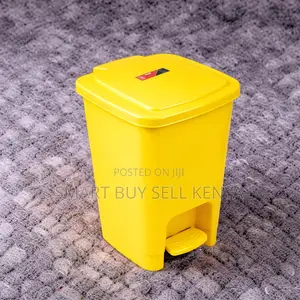 30l Hard Plastic Long Term Use Step Pedal Waste Garbage Dust Bin