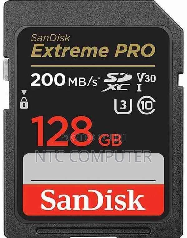Sandisk Extreme Pro 200mb/S 128gb Uhs Card