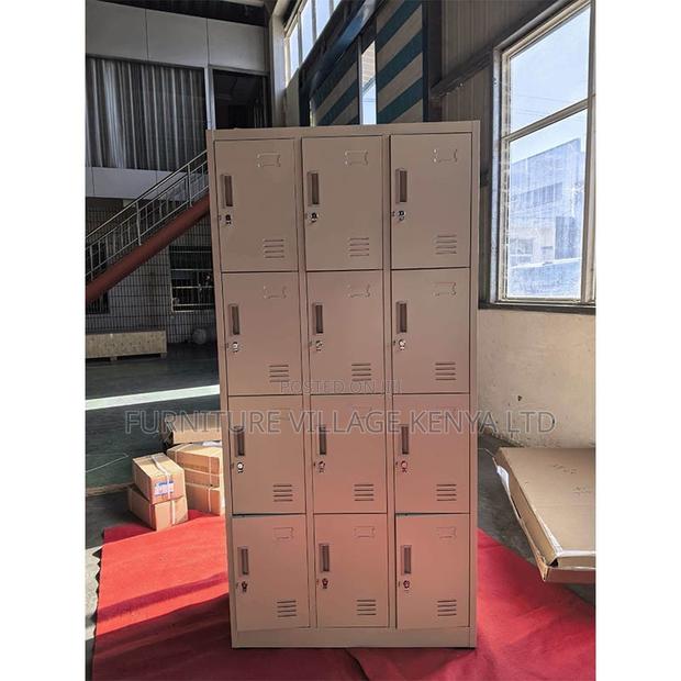 12-Door's Secured Metallic Filling Locker Cabinet - thumbnail 7