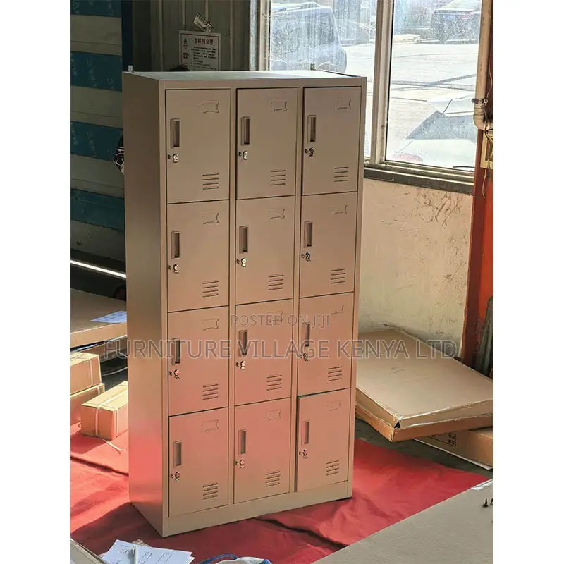 12-Door's Secured Metallic Filling Locker Cabinet