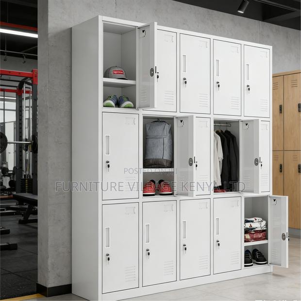 12-Door's Secured Metallic Filling Locker Cabinet - thumbnail 10