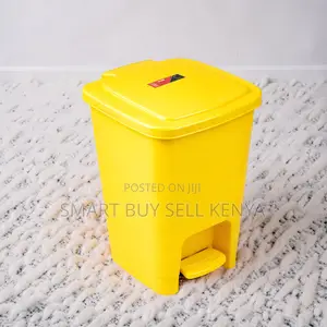 30l Hard Plastic Safe Waste Handling Step Pedal Waste Garbage Dust Bin