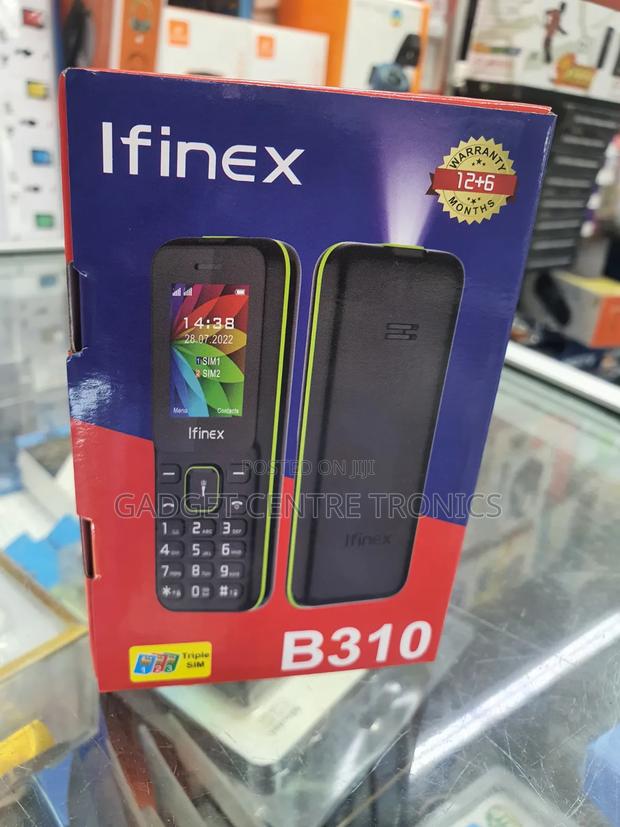 New Mobile Phone 8 GB Black - thumbnail 2