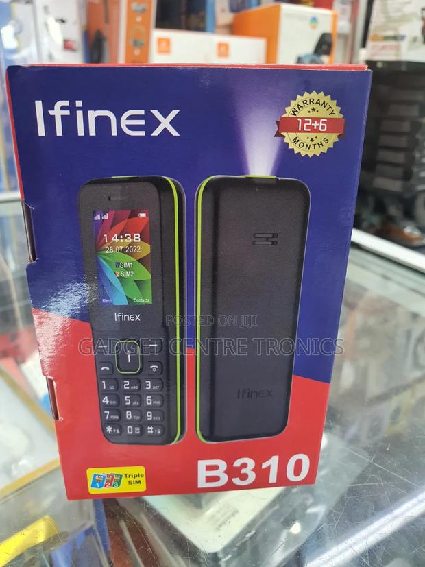 New Mobile Phone 8 GB Black - thumbnail 3