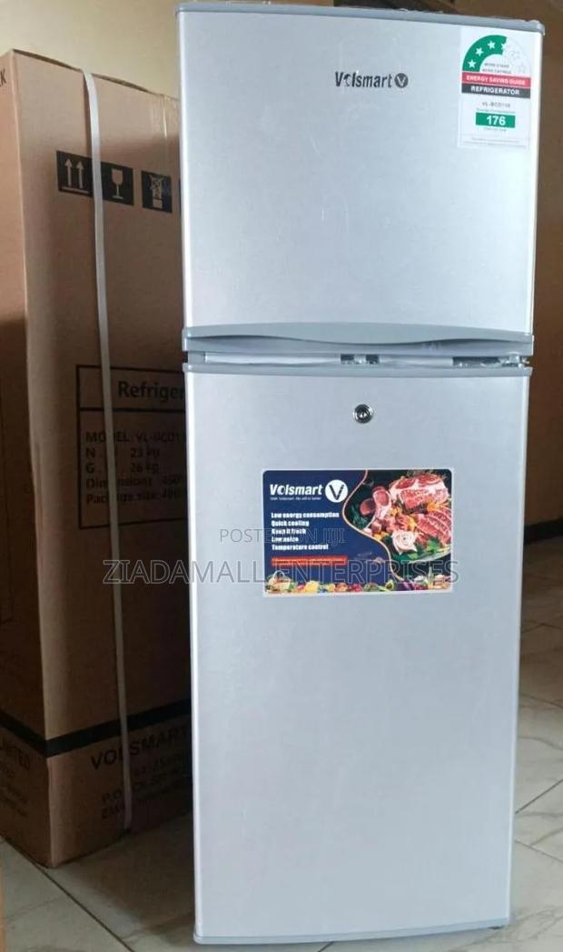 Volsmart 138l Double Door Refrigerator Direct Cool 3 Star