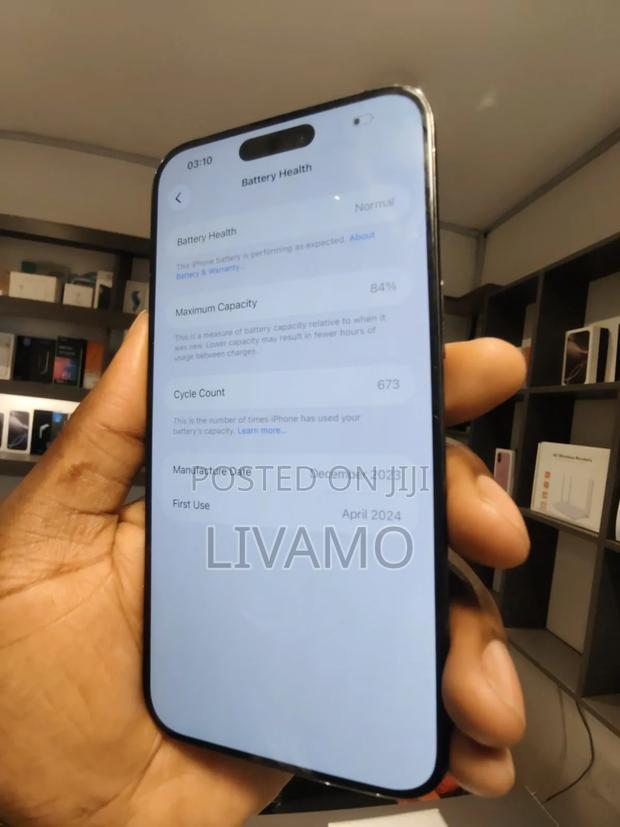 Apple iPhone 15 Pro Max 512 GB Silver - thumbnail 3