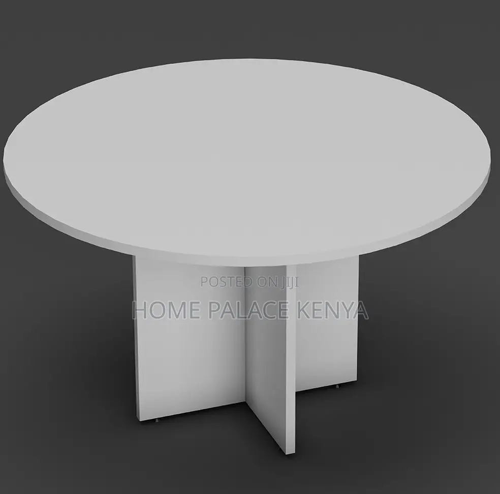Dining Table: 4 Seater Round Wooden Dining Table
