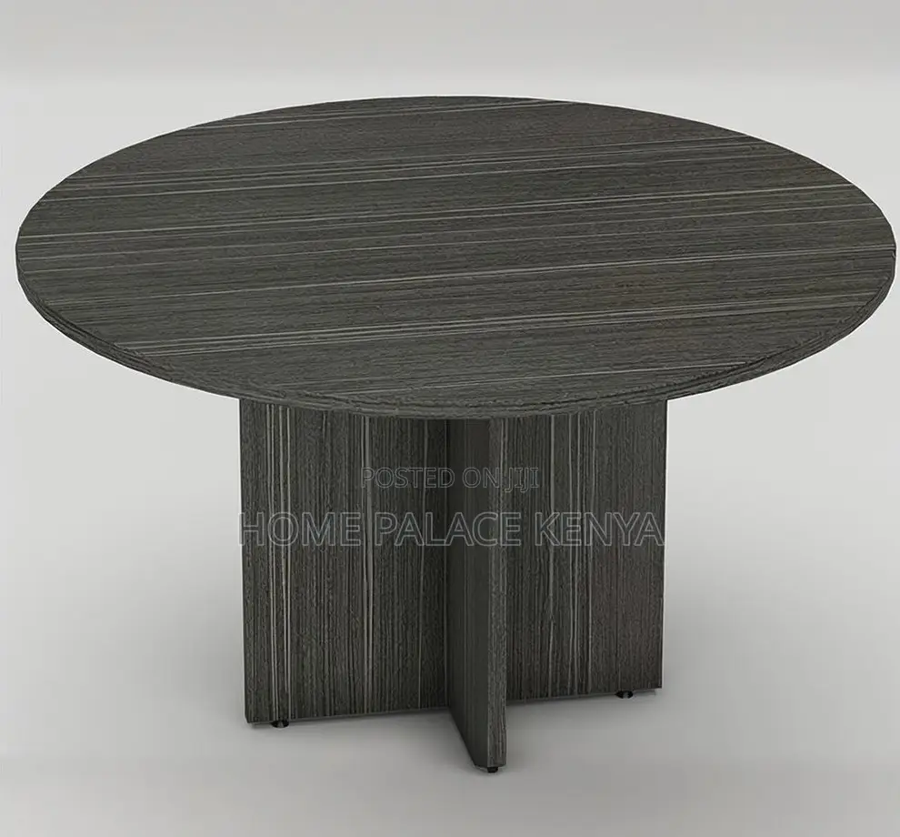 Dining Table: 4 Seater Round Wooden Dining Table