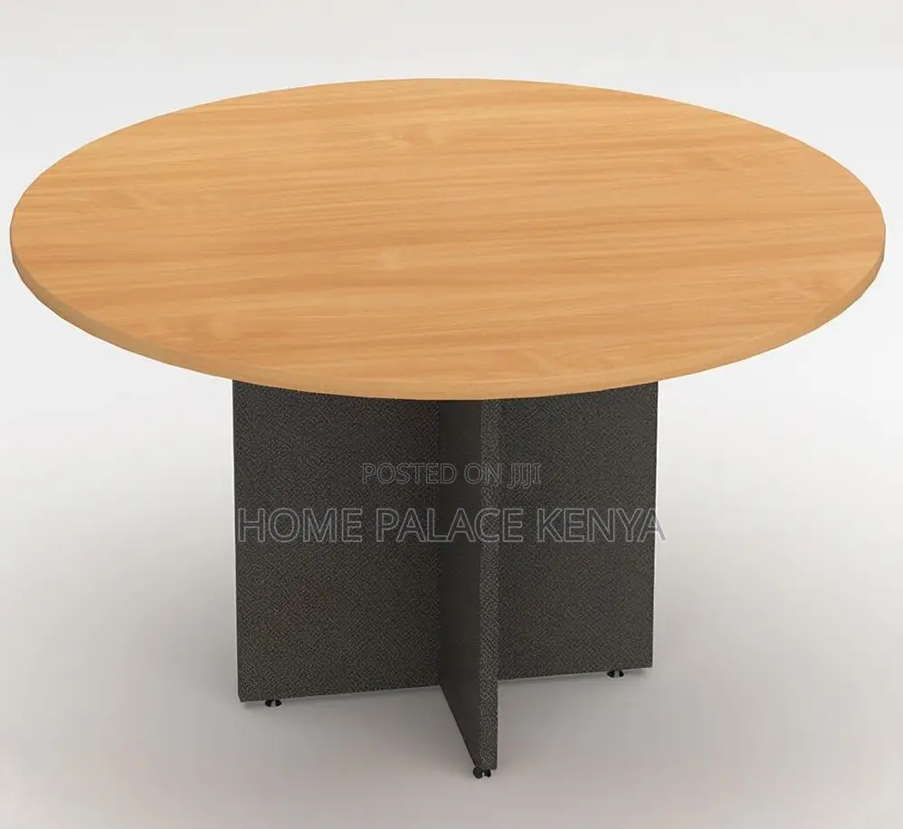 Dining Table: 4 Seater Round Wooden Dining Table