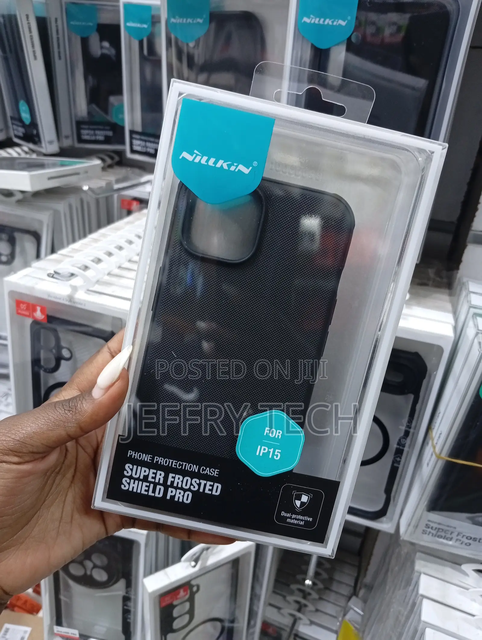 iPhone 15 Nillkin Super Frosted Shield Pro Phone Case