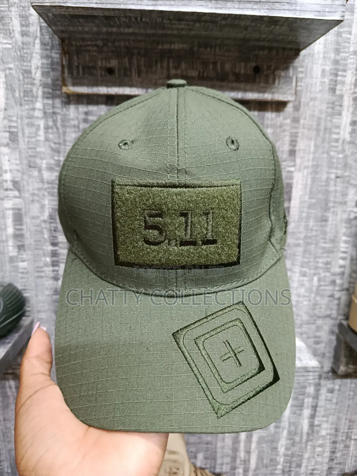 Unisex Jungle Green Tactical Caps