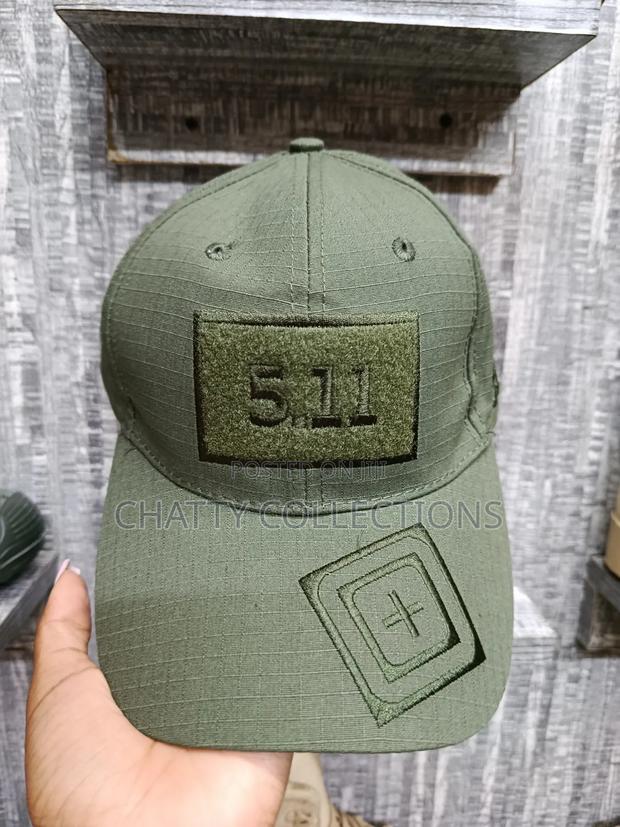 Unisex Jungle Green Tactical Caps