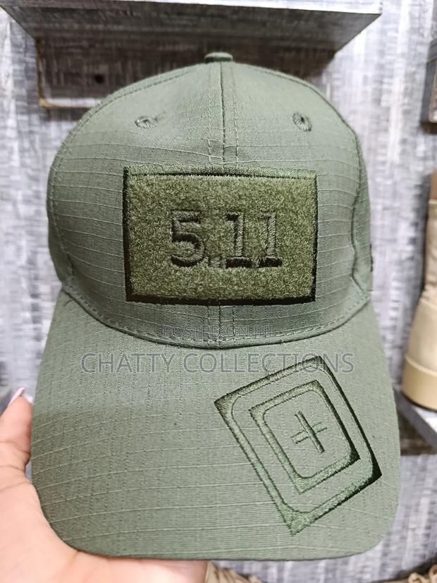 Unisex Jungle Green Tactical Caps - thumbnail 2