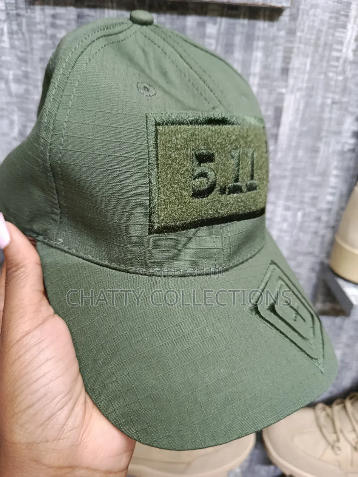 Unisex Jungle Green Tactical Caps