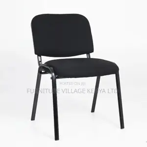 Armless Fabric Medium Back Tosca Chair