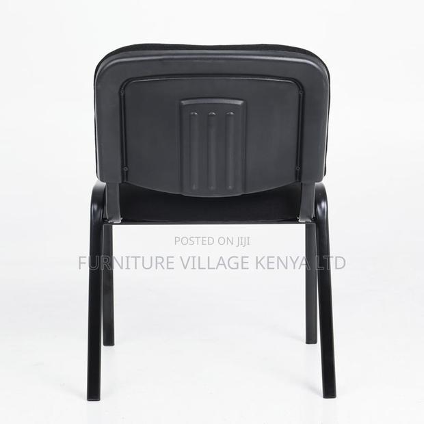 Armless Fabric Medium Back Tosca Chair - thumbnail 6