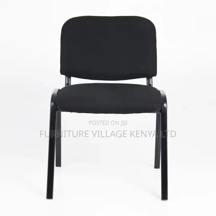 Armless Fabric Medium Back Tosca Chair