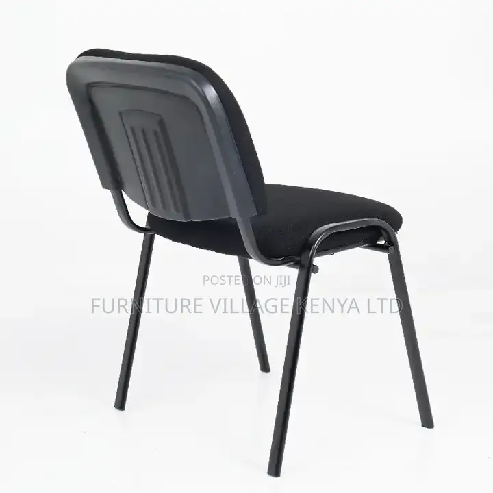 Armless Fabric Medium Back Tosca Chair