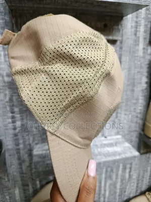 Unisex Skull Design Beige Tactical Caps