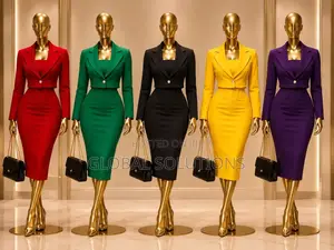 Stylish 2-Piece Skirt Suit Set