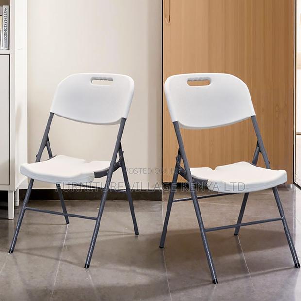 Foldable Armless Student Plastic Chair - main view