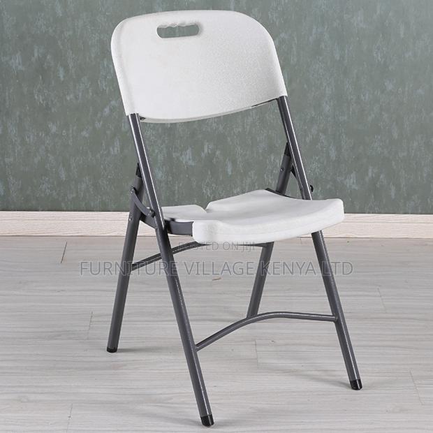 Foldable Armless Student Plastic Chair - thumbnail 4