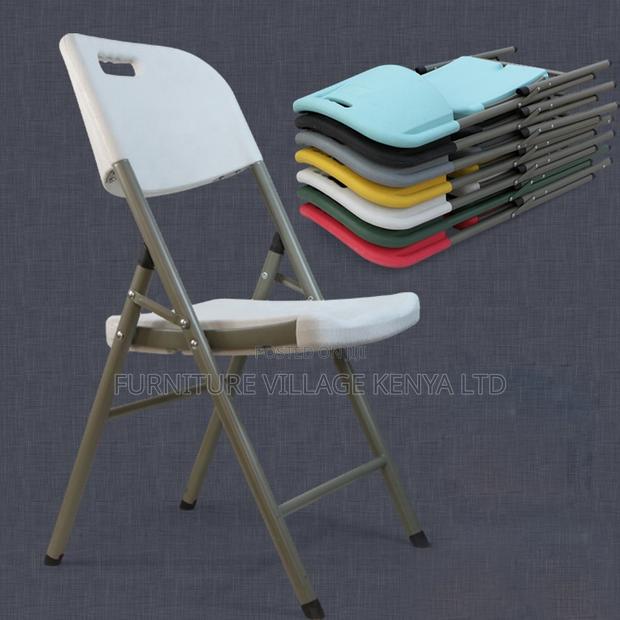 Foldable Armless Student Plastic Chair - thumbnail 5