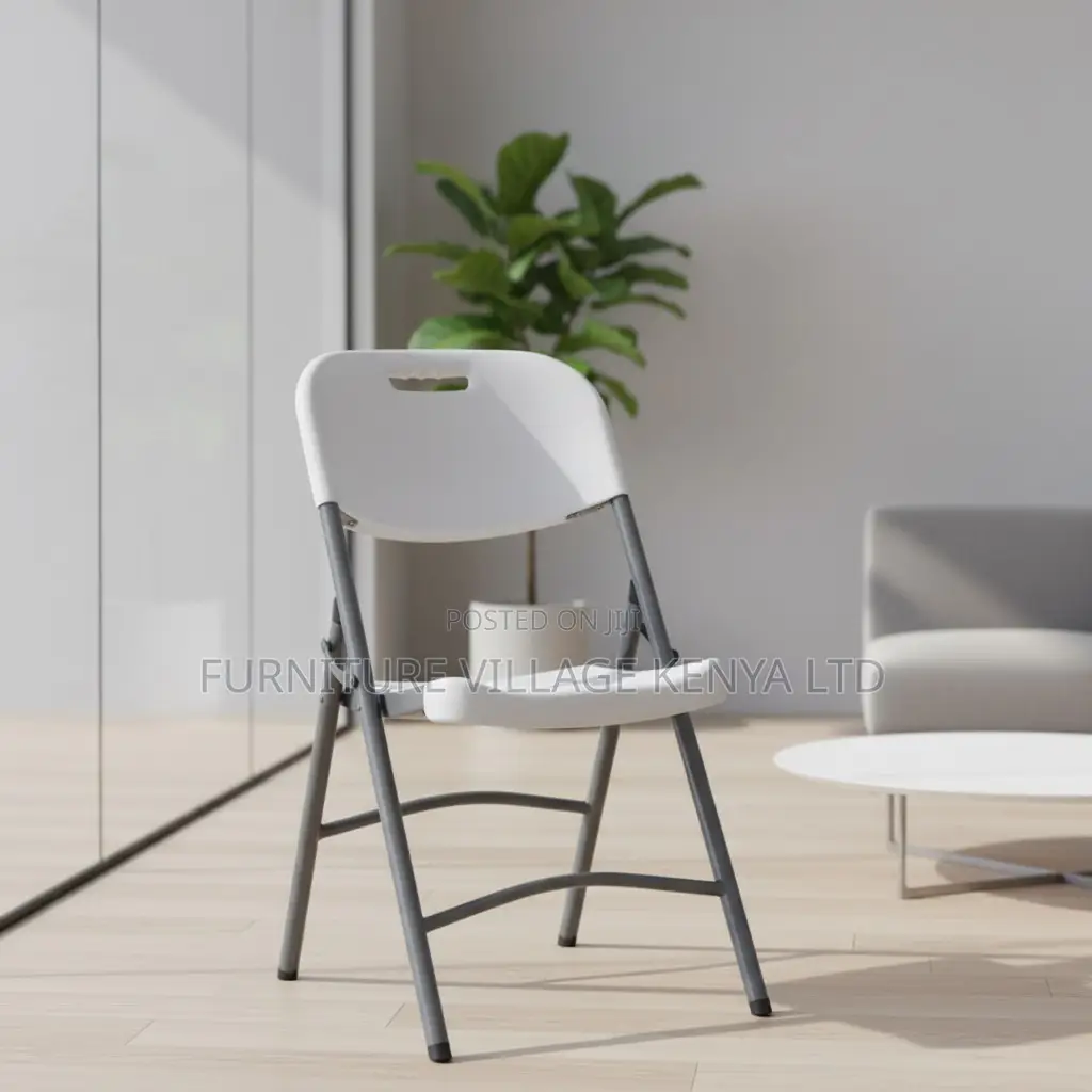 Foldable Armless Student Plastic Chair