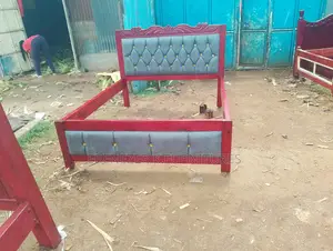Grey Moket Bed